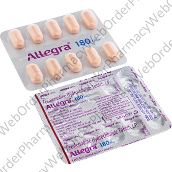 Allegra (Fexofenadine HCL) - 180mg (10 Tablets) P2