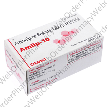 Amlip (Amlodipine Besilate) - 10mg (10 Tablets) P1