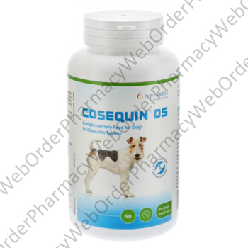 Cosequin DS Medium (Glucosamine Hydrochloride/Sodium Chondroitin Sulfate) - 500mg/400mg (90 Chewable Tablets) P1