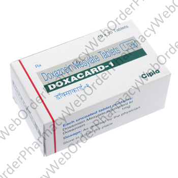 Doxacard (Doxazosin) - 1mg (10 Tablets) P1