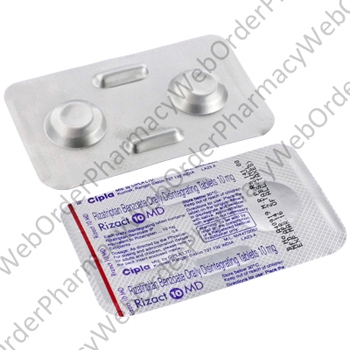 Rizact MD (Rizatriptan) - 10mg (2 Tablets) P2