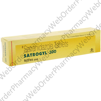 Satrogyl (Satranidazole) - 300mg (10 Tablets) P1