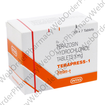 Terapress (Terazosin) - 1mg (7 Tablets) P1